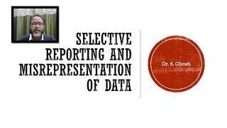 Selective Reporting and Misrepresentation of Data [upl. by Hallock498]