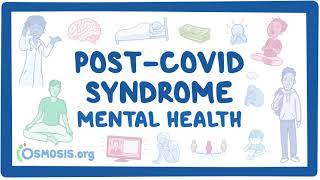 PostCOVID syndrome Mental health [upl. by Yrkcaz]