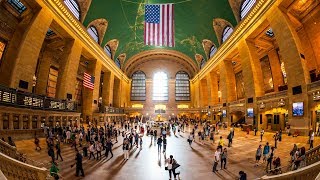 Walking Tour of Grand Central Terminal — New York City 【4K】🇺🇸 [upl. by Enitsua]