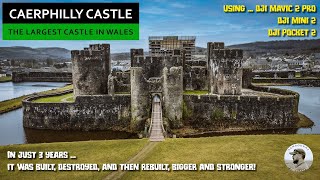 Caerphilly Castle  The Largest in Wales 2nd in Britain [upl. by Boggs]