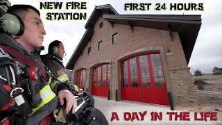 First 24 Hours in a New Fire Station  A Day in the Life [upl. by Ainitsirk443]