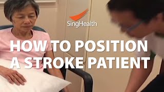 How To Position A Stroke Patient [upl. by Swithbart]