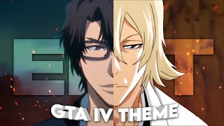 Aizen x Urahara  GTA IV Theme Edit [upl. by Travis]